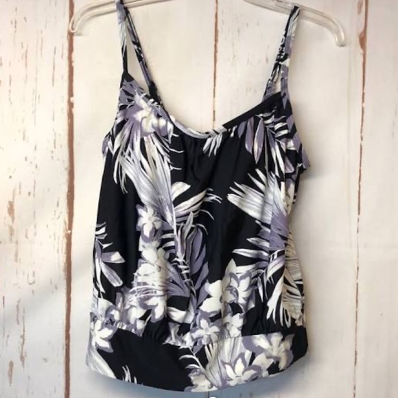 Kona Sol Swim Kona Sol Floral Tankini Top Poshmark